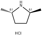 (2S,5S)-2,5-DiMethylpyrrolidine Hydrochloride Struktur