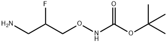 Carbamic acid, (3-amino-2-fluoropropoxy)-, 1,1-dimethylethyl ester (9CI) Struktur