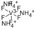 AMMONIUM HEXAFLUOROVANADATE(III)  99.99% Struktur