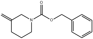 1-Piperidinecarboxylic acid, 3-Methylene-, phenylMethyl ester