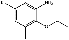 5-BroMo-2-ethoxy-3-Methylaniline Struktur