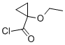 Cyclopropanecarbonyl chloride, 1-ethoxy- (9CI) Struktur