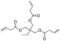 2,2-bis(but-3-enoyloxymethyl)butyl but-3-enoate Struktur