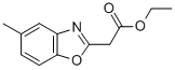 ETHYL 2-(5-METHYLBENZO[D]OXAZOL-2-YL)ACETATE Struktur