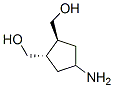 1,2-Cyclopentanedimethanol,4-amino-,(1alpha,2beta,4alpha)-(9CI) Struktur