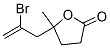 4-(2-Bromo-2-propenyl)-4-methyl-gamma-butyrolactone Struktur