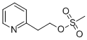 METHANESULFONATE-2-PYRIDINEETHANOL ESTER Struktur