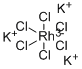 Trikaliumhexachlorrhodat