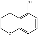 3,4-dihydro-2H-1-Benzopyran-5-ol Struktur