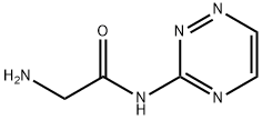 Acetamide,  2-amino-N-1,2,4-triazin-3-yl- Struktur