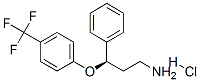 (R)-3-PHENYL-3-(4-TRIFLUOROMETHYL-PHENOXY)-PROPYLAMINE HYDROCHLORIDE Struktur