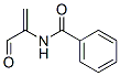 Benzamide,  N-(1-formylethenyl)- Struktur