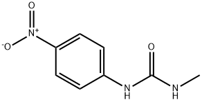 1-Methyl-3-(4-nitrophenyl)urea Struktur