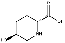 2-Piperidinecarboxylicacid,5-hydroxy-,(2R,5S)-(9CI) Struktur