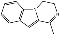 Pyrazino[1,2-a]indole, 3,4-dihydro-1-methyl- (9CI) Struktur