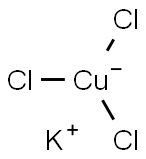 potassium trichlorocuprate(1-)  Struktur