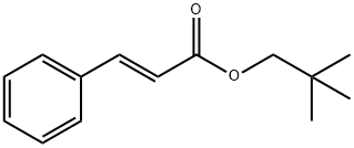 2-Propenoic acid, 3-phenyl-, 2,2-diMethylpropyl ester, (E)- Struktur