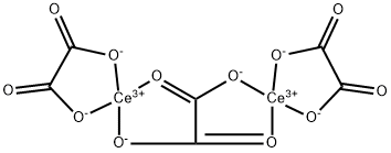 CEROUS OXALATE Struktur