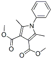 dimethyl 2,5-dimethyl-1-phenyl-pyrrole-3,4-dicarboxylate Struktur