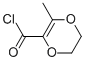 1,4-Dioxin-2-carbonyl chloride, 5,6-dihydro-3-methyl- (9CI) Struktur