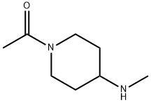 1-Acetyl-4-(methylamino)piperidine Struktur