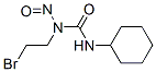 1-(2-Bromoethyl)-3-cyclohexyl-1-nitrosourea Struktur