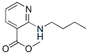 3-Pyridinecarboxylicacid,2-(butylamino)-,methylester(9CI) Struktur