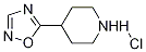 4-(1,2,4-Oxadiazol-5-yl)piperidine HCl Struktur