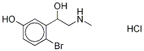 6-BroMophenylephrine Hydrochloride Struktur