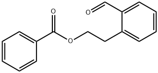 Benzaldehyde, 2-[2-(benzoyloxy)ethyl]- Struktur