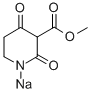 3-METHOXYCARBONYL-2,4-DIOXOPIPERIDINE-NA-SALT Struktur