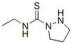 1-Pyrazolidinecarbothioamide,  N-ethyl- Struktur