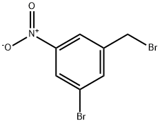 1-BROMO-3-(BROMOMETHYL)-5-NITROBENZENE Struktur