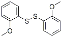 Disulfide, bis(2-methoxyphenyl) Struktur