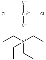 bis(tetraethylammonium) tetrachlorocuprate(II) Struktur