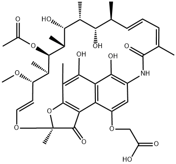 Rifamycin, 4-O-(Carboxymethyl)-