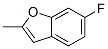 Benzofuran, 6-fluoro-2-methyl- (9CI) Struktur