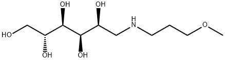 N-(3-methoxypropyl)glucamine Struktur