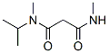 N,N'-dimethylisopropylmalonamide Struktur