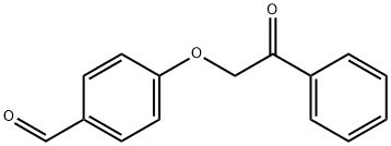 4-(2-OXO-2-PHENYLETHOXY)BENZALDEHYDE Struktur