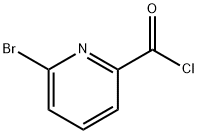 6-bromopicolinic acid chloride Struktur