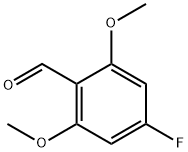 Benzaldehyde, 4-fluoro-2,6-dimethoxy- Struktur