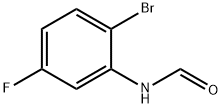 N-(2-BroMo-5-fluorophenyl)forMaMide Struktur