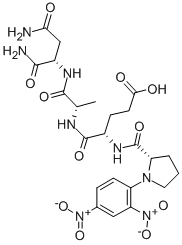 DNP-PRO-GLU-ALA-ASN-NH2 結(jié)構(gòu)式