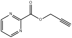 2-Pyrimidinecarboxylicacid,2-propynylester(9CI) Struktur