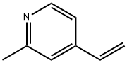 2-Methyl-4-vinylpyridine Struktur