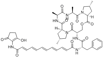 enopeptin A Struktur