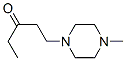 3-Pentanone,1-(4-methyl-1-piperazinyl)-(9CI) Struktur