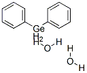 diphenylgermanium dihydrate Struktur