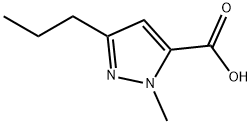 1-METHYL-3-PROPYLPYRAZOLE-5-CARBOXYLIC ACID price.